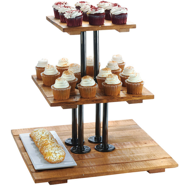 Cal-Mil Pastry Display Stand (3 Tier) - WebstaurantStore